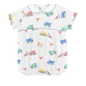 Baby Club Chic Construction bubble with round collar